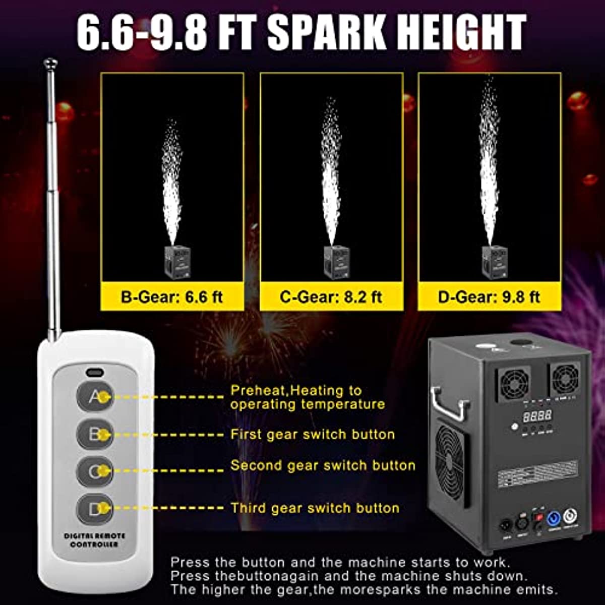 Cold sparkler Machine (8)